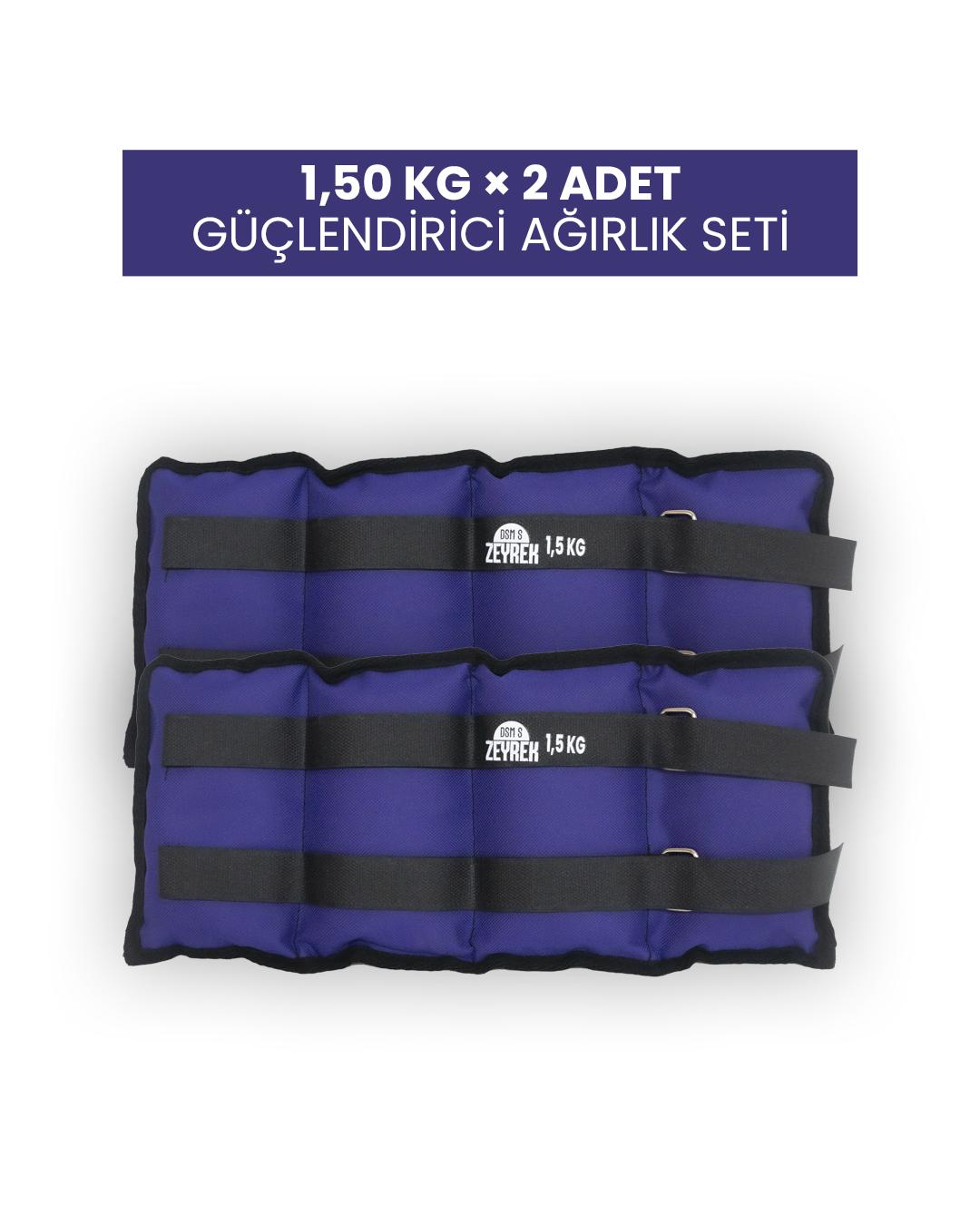 1.5 Kg Güçlendirici Ağırlık Seti