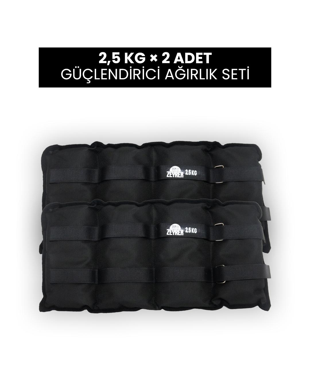 2.5 Kg Güçlendirici Ağırlık Seti