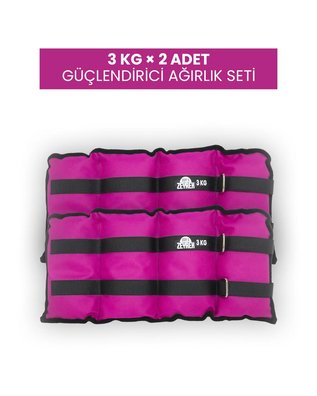3 Kg Güçlendirici Ağırlık Seti